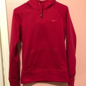 Fushia Nike hoodie